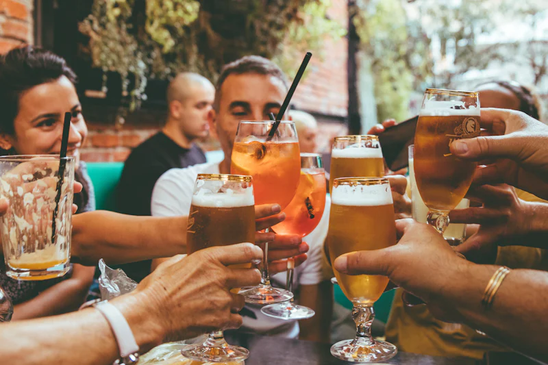 people drinking